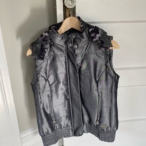 Calvin Klein Metallic Puffer Vest